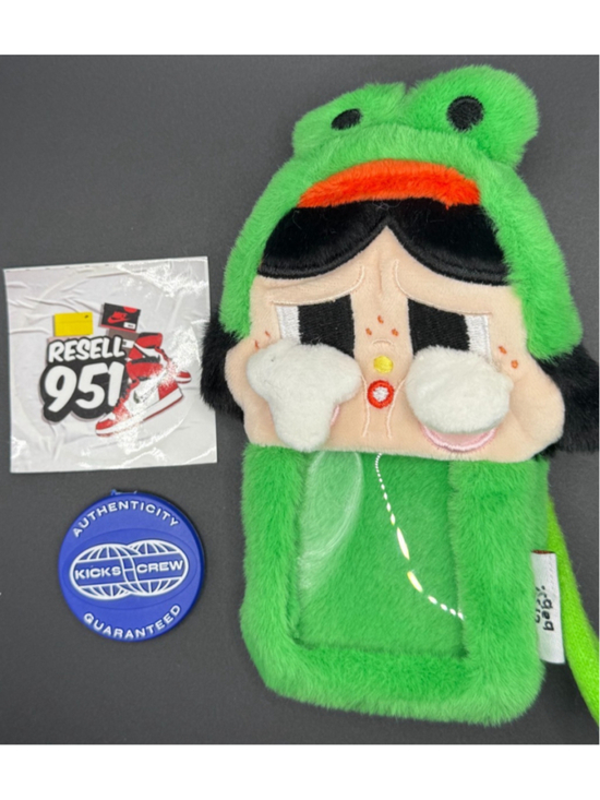 Disney Accessories - Crybaby Sad Club Card Holder What A Frog Crying Again Plush Keychain Holder